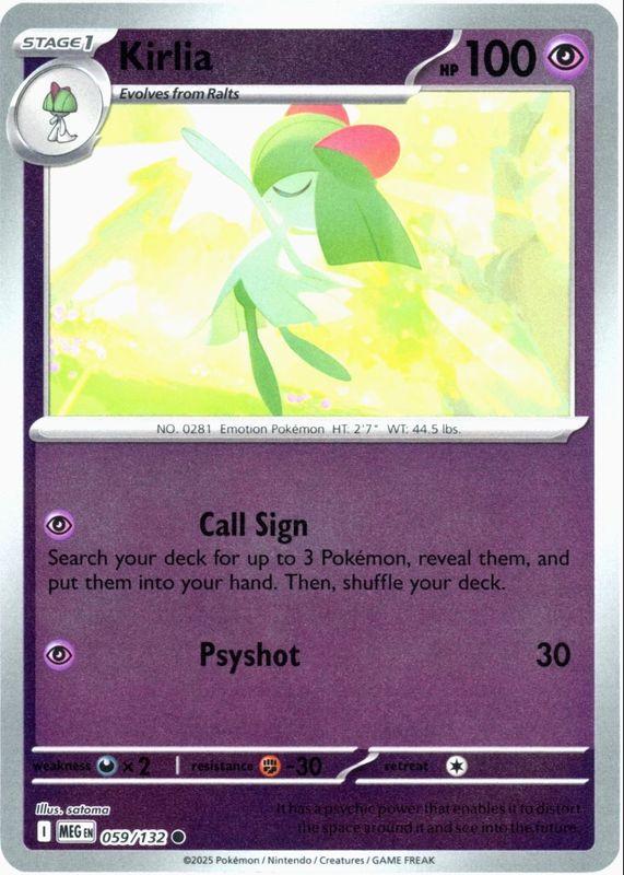 Kirlia [Reverse Holo]